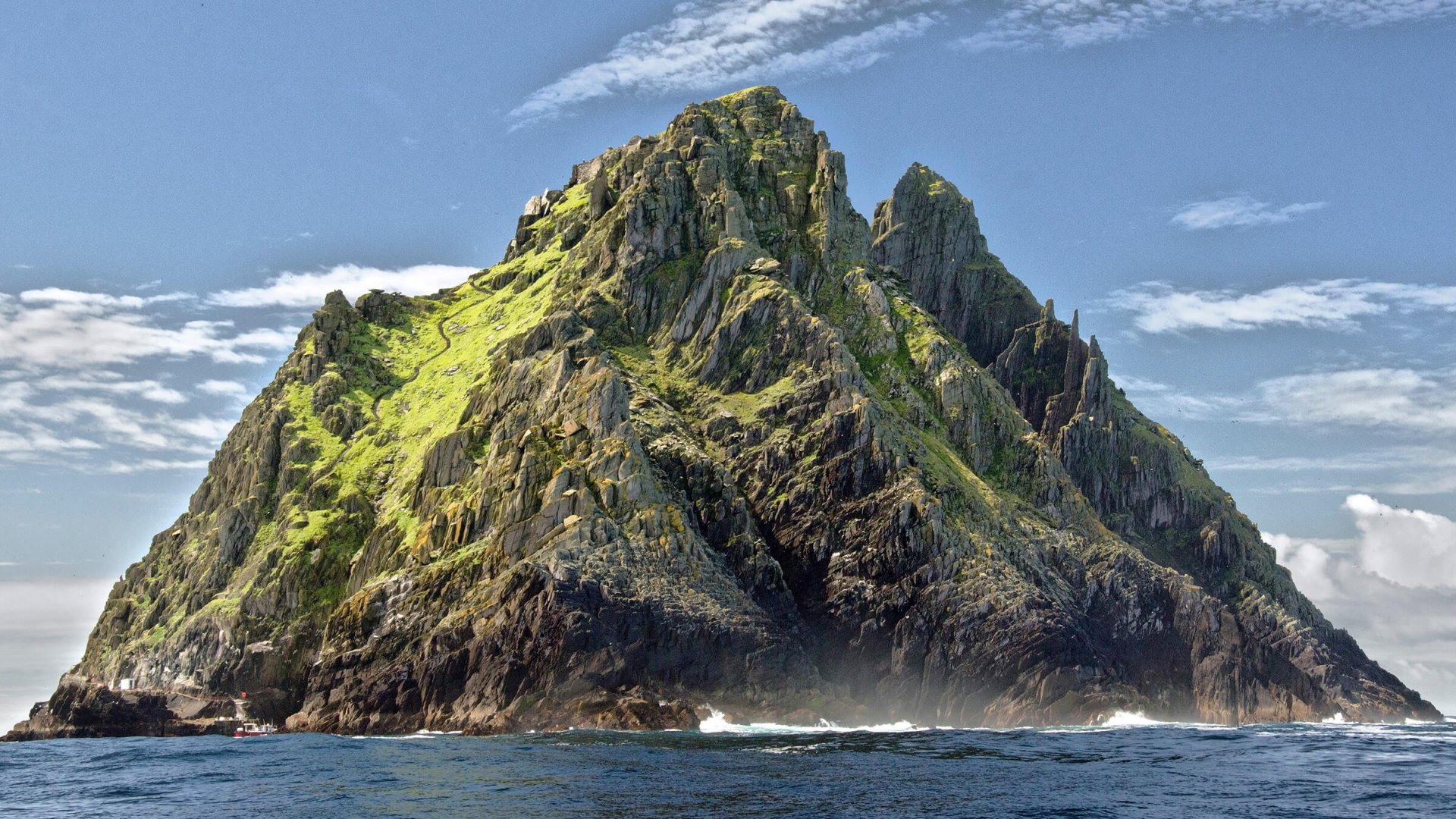 Skellig Michael Island - one of Ireland's most scenic places