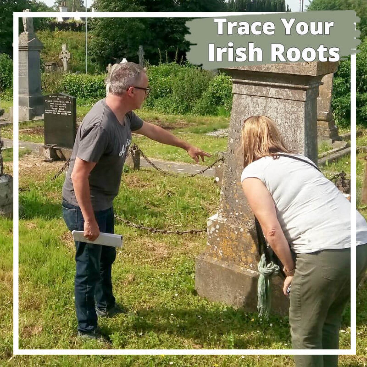 Trace your Irish roots in a graveyard on a private tour of Ireland
