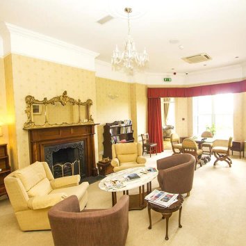 Interior of Emlagh House in Dingle