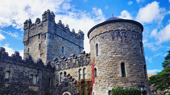 Glenveagh Castle, nestled into the landscape of one of Ireland's six national parks Nestled into the jaw-dropping Donegal landscape is Glenveagh Castle