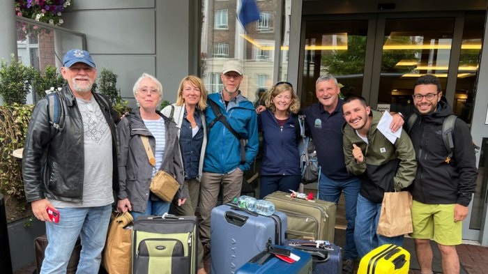 Say goodbye to your new VagaFamily & plan your next trip! Happy tour group in Ireland