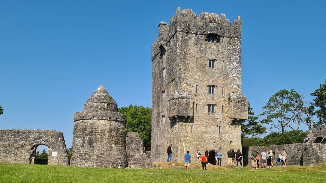 Aughnanure Castle in Connemara, Ireland