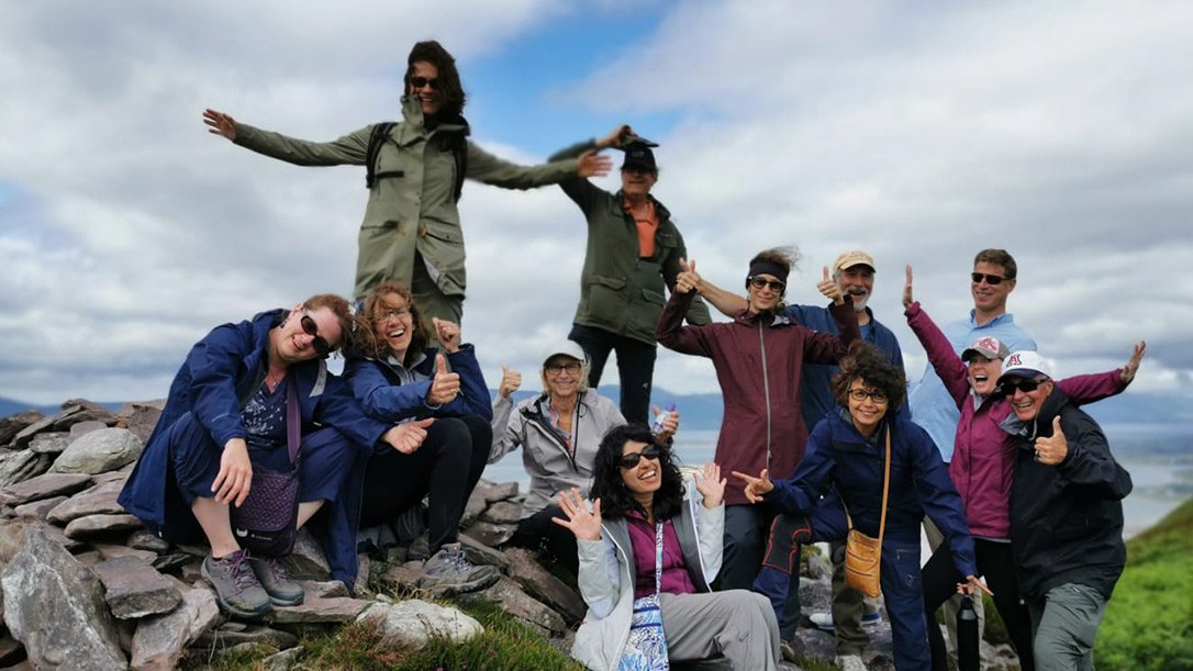 Have fun and make lasting friendships with your fellow guests A Vagabond group having fun laughing and smiling together